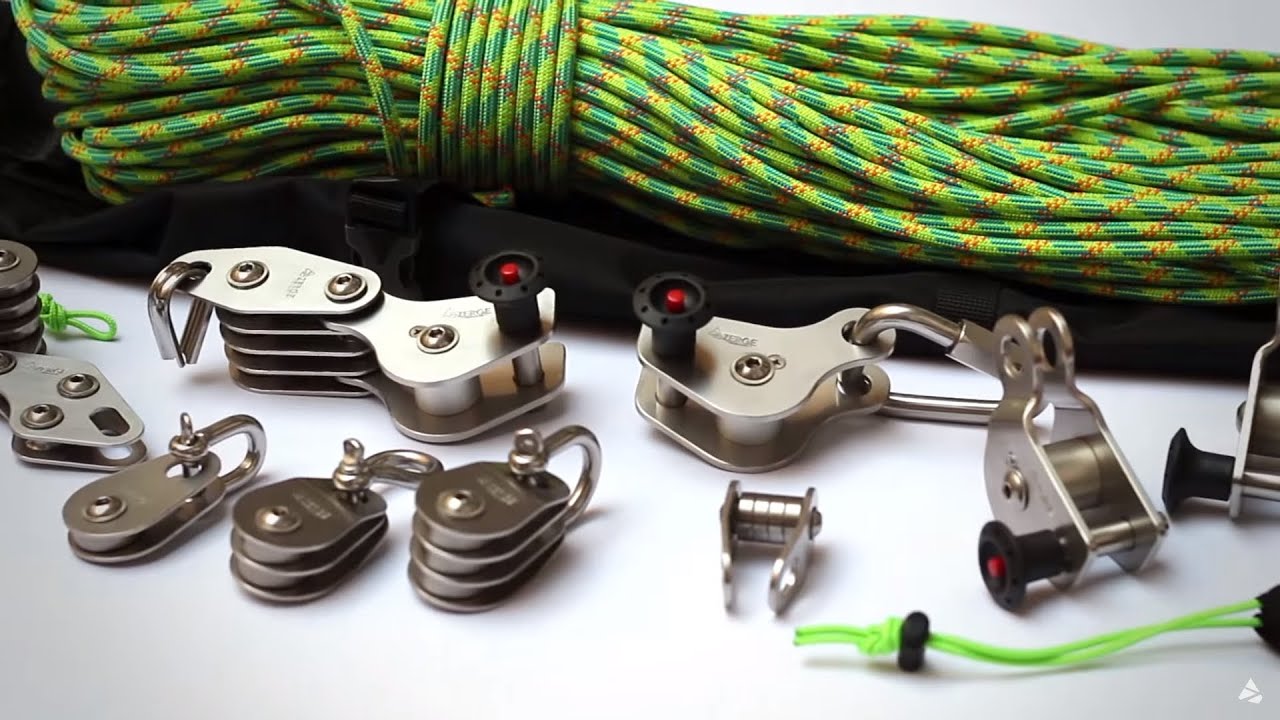 ZERGE outdoor slackline and longline equipment Indiegogo campaign