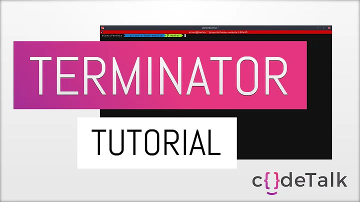 Terminator tutorial - Best shortcuts for the best terminal emulator