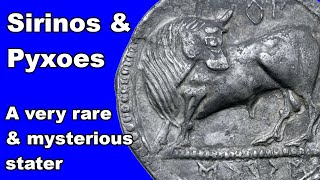Collecting ancient coins - Sirinos and Pyxoes - a very rare and mysterious coin