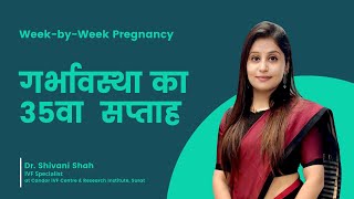 35th Week Pregnancy | ३५वें सप्ताह की गर्भावस्था | Pregnancy week by week | Dr.Shivani Shah