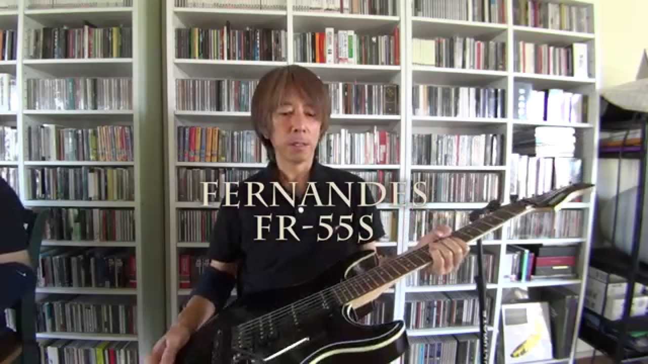 機材紹介/ギター編】第16回 FERNANDES FR-55S - YouTube