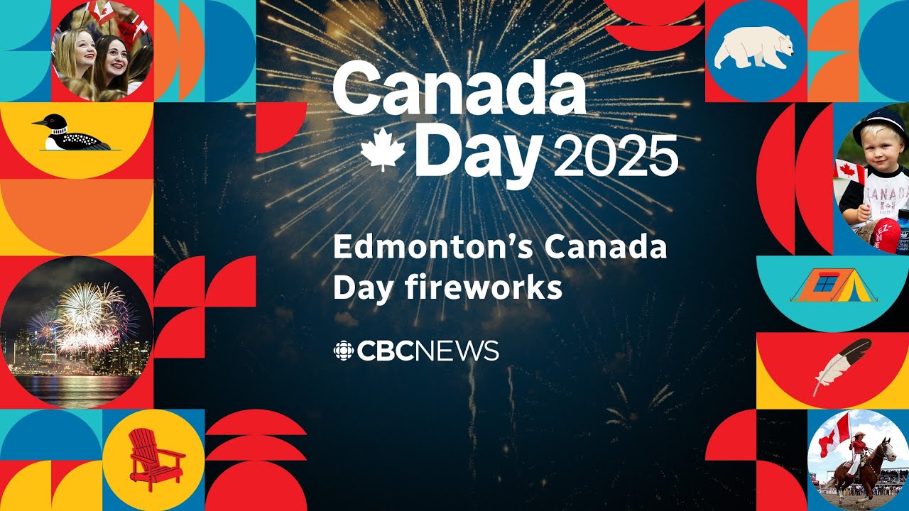 Watch Edmonton's Canada Day fireworks