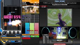 T-Rex Vs Velociraptora Max-79 Roughsketch Tarachine Beatmania Iidx28 Bistrover