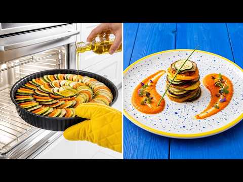 La ricetta esatta della ratatouille del film e deliziosi piatti di verdure! 🥕🍅✨