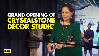 Grand Opening Of Crystalstone Décor Studio