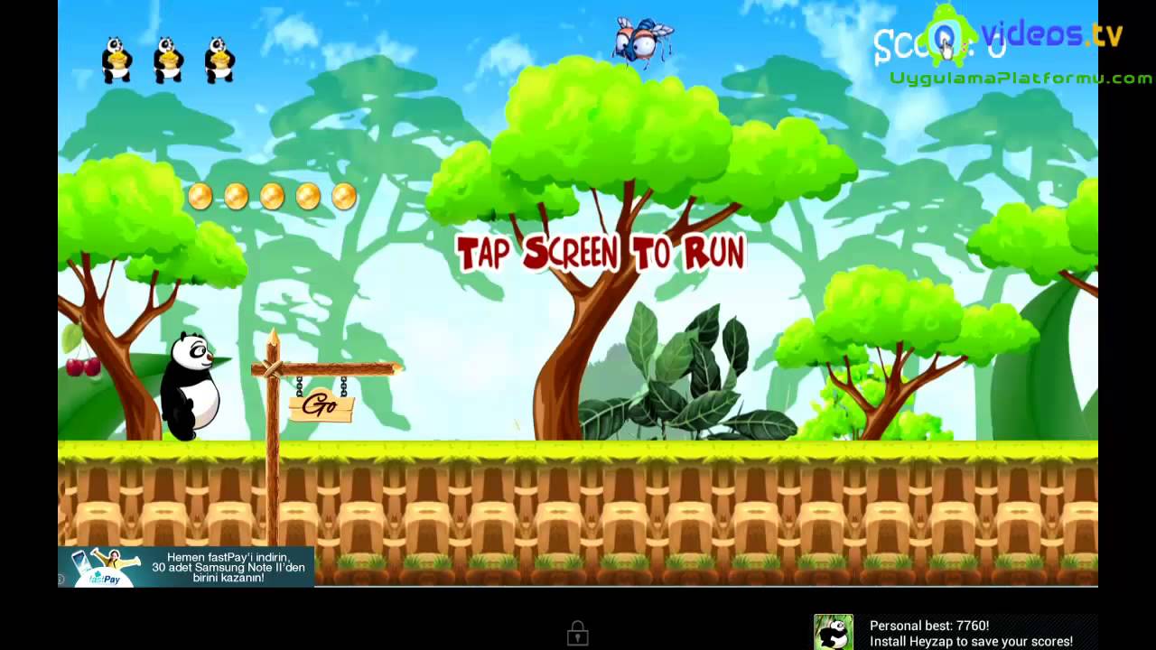 Android Run Panda Run: Joyride Racing