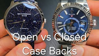 Open vs Closed Casebacks Explained | Watch Basics (and myths)