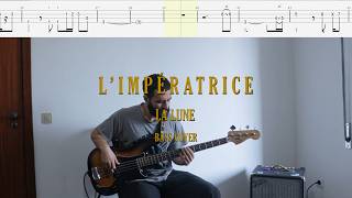 L'Impératrice // La Lune [Bass Cover   Tabs]