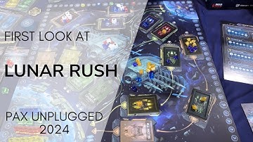 First Look at Lunar Rush by Dead Alive Games - PAX Unplugged 2024
