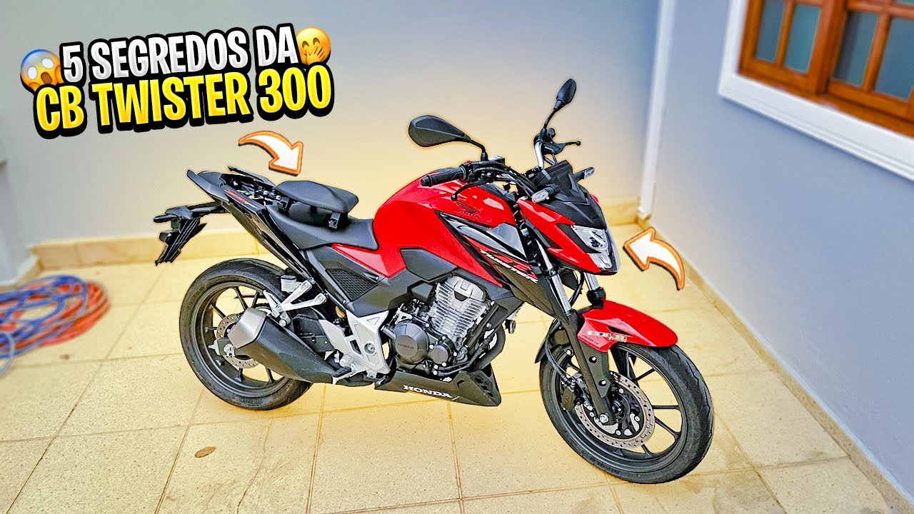5 SEGREDOS NA CB TWISTER 300