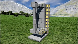 How to build a elevator Tutorial Space Engineers