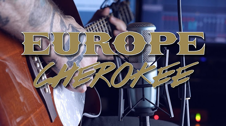 Cherokee Acoustic version - Acoustic performance video thumbnail
