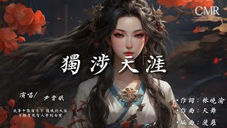 尹昔眠 - 獨涉天涯『曾入你畫作中的 煙雨又落下，聽當街誰人家慢彈琵琶』動態歌詞 Lyrics #古風