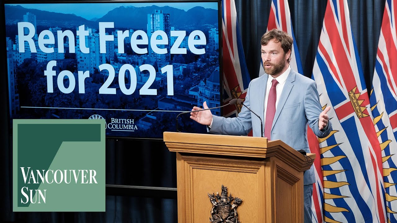 B.C. proposes rent freeze until end of 2021, measures to stop