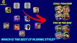 Goal Poacher vs Fox in the Box | CF Playing Style Comparison & Tips | eFootball 2023 Mobile