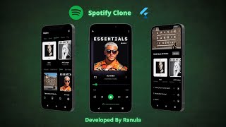 Flutter Spotify Clone | Build using Dart Langugae