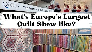 Festival of Quilts 2024 - Shopping, Quilts, Classes!