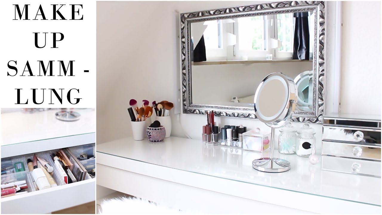 SCHMINKSAMMLUNG | SCHMINKAUFBEWAHRUNG | Make Up Collection 2017