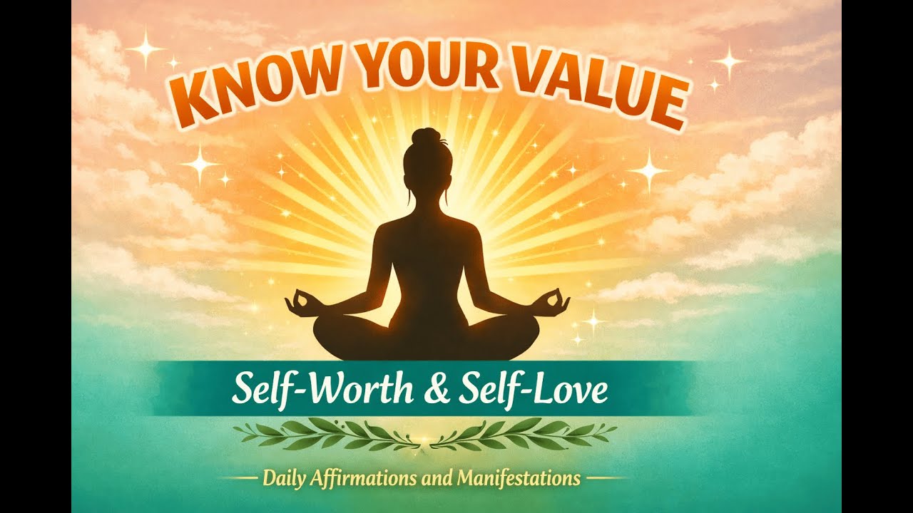 Affirmations for SELF-WORTH & SELF-LOVE | Know Your Value & Start Strong