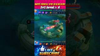 Hanabi vs Melissa 1v1| #mlbb #ml #shorts #hok