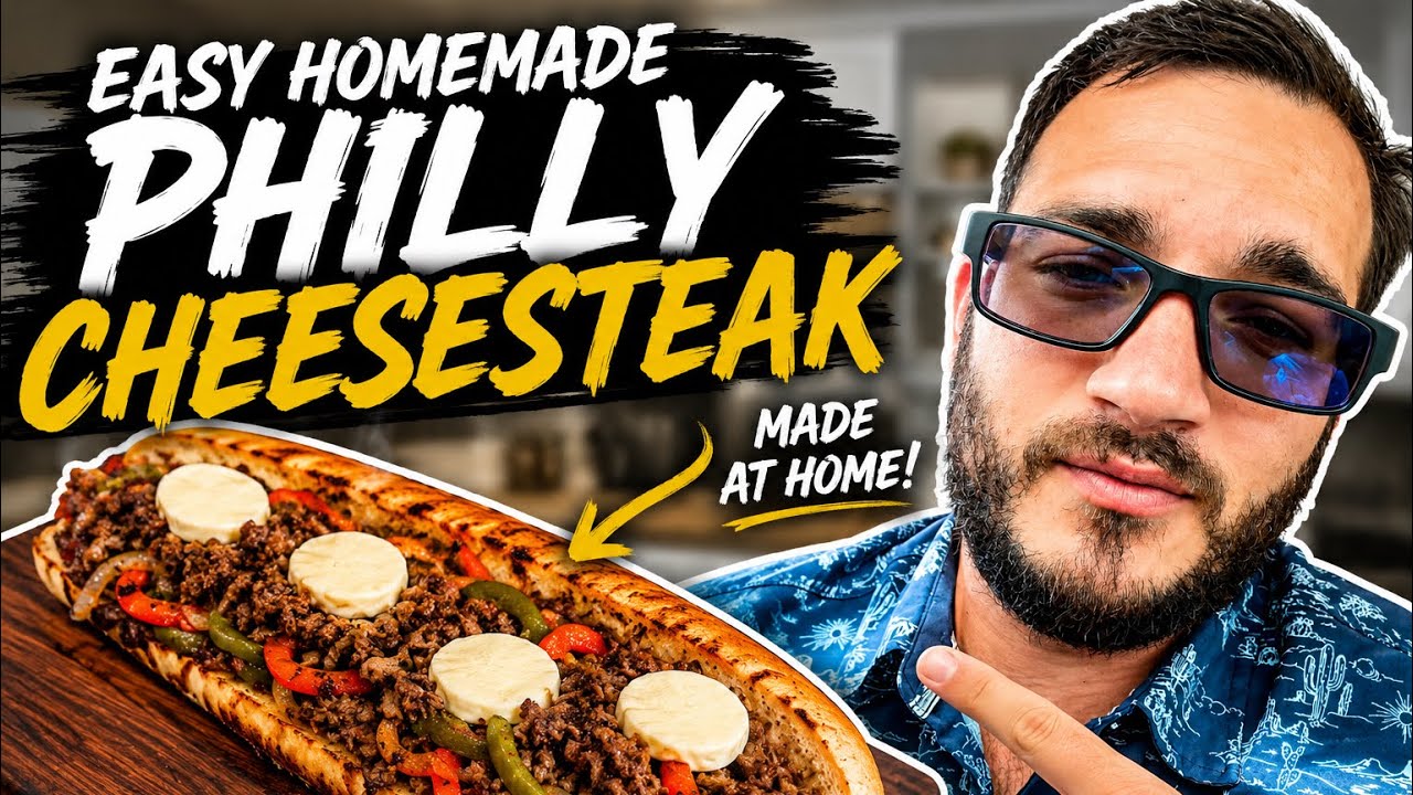 Homemade Philly Cheesesteak