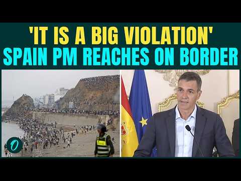 Spain PM Sanchez Warns 60,000 Migrants Crossing Into Spanish Ceuta Border, 'Big Violation Of...'