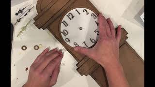 Closer look at the clock mechanism kit!