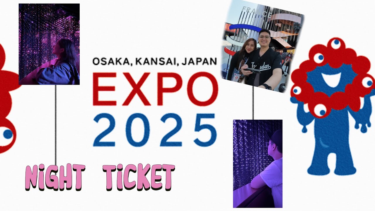 Osaka Expo at Night