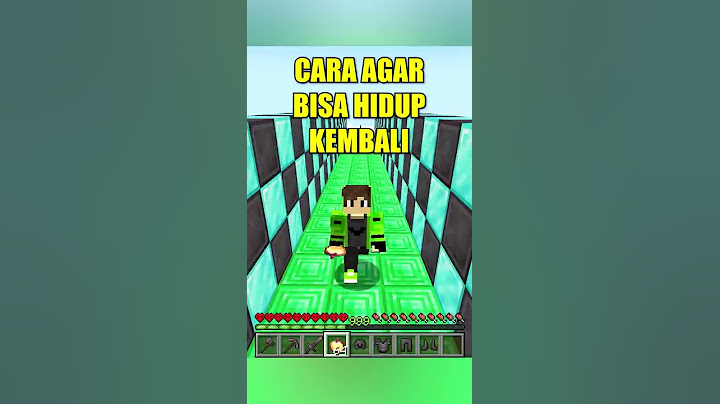 Cara agar Bisa Hidup Kembali di Minecraft HARDCORE