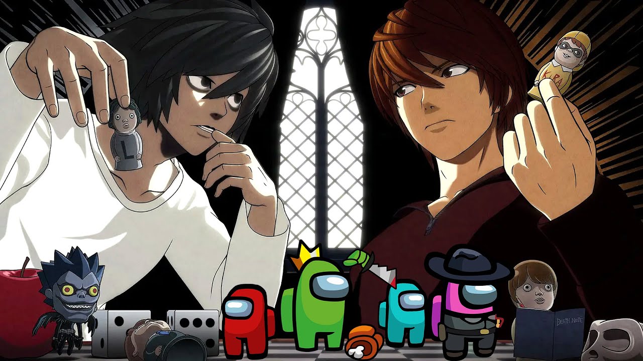 🔴 LIVE NEW ANIME AMONG US GAME (WITH YOUTUBERS) 🔪 DEATH NOTE Killer Within