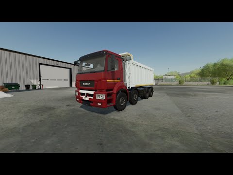 FS22 KamAZ 65801 Dump Truck Farming Simulator 22 Mods