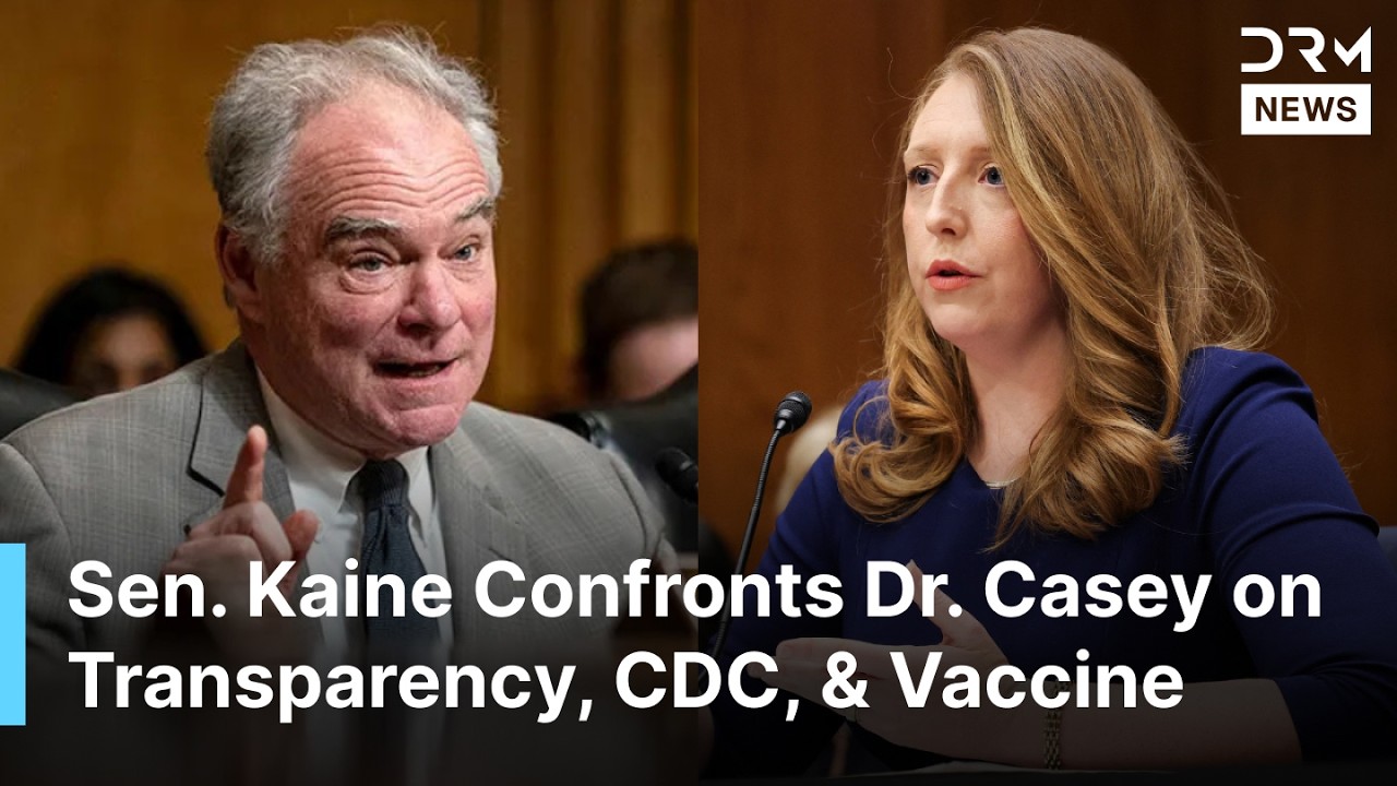 “Are Children Being Protected if CDC Programs Are Cut?” – Sen. Kaine Confronts Dr. Casey | AC1N