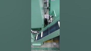 Ring frame cops dropping with convear  belt . spinning mills video texashraful7#spinningmills