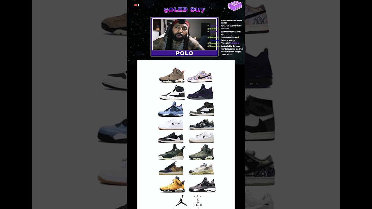 The Brown Theme Air Jordan Travis Scott Sneakers Are Played Out