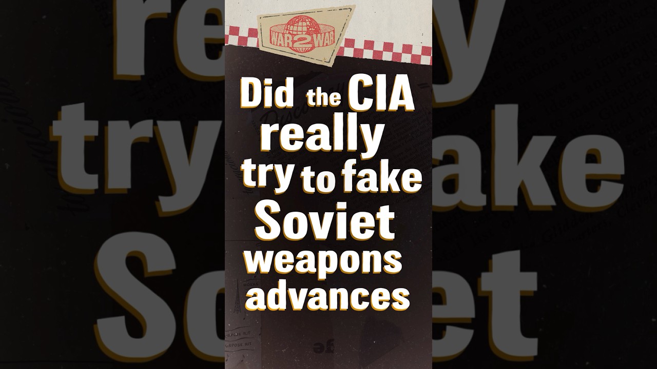 How the CIA Helped Fuel the Cold War Arms Race #W2W #shorts
