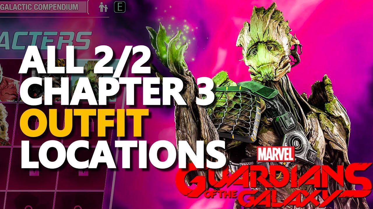 All Outfit Chapter 3 Guardians of the Galaxy - YouTube