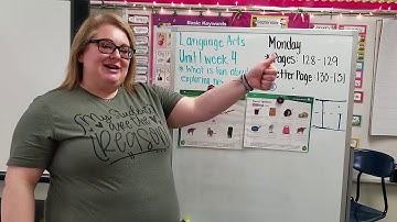 My View Unit 1 Week 4 Day 1