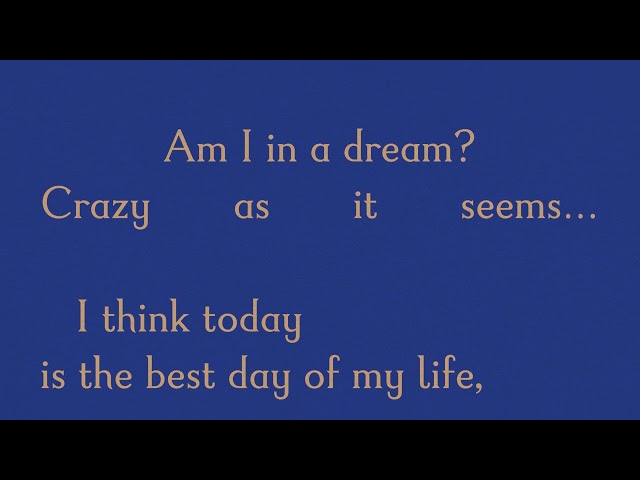 Tom Odell - Best Day Of My Life