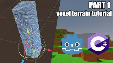 Godot 4 C# Tutorial - Minecraft Terrain - Part 1 (Chunks)