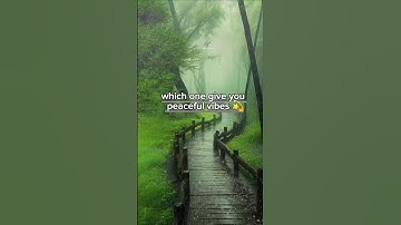 which one give you peaceful vibes💫 ft.suzume #shorts #aesthetic #fyp #nature #peace