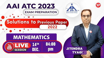 Mathematics 30 Qs with concepts Previous year AAI ATC JE 27 July 2022 | Written exam preparation
