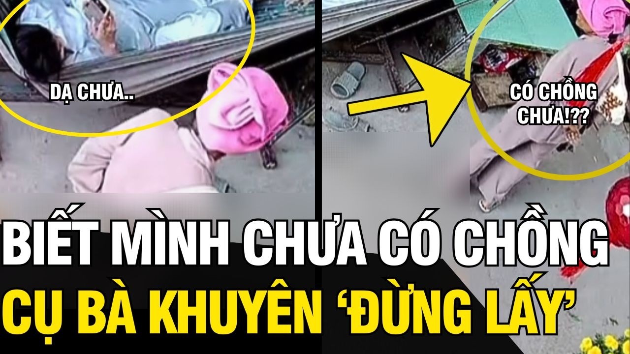Đang nằm võng bị hỏi CÓ CHỒNG CHƯA, cô gái nghe bà PHÁN 1 CÂU chỉ biết CƯỜI GẬT GÙ | Tin Ngắn 3 Phút