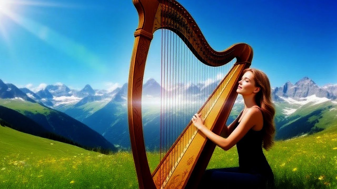 Sleep Better Tonight 🌙 Harp Music For Night Routine And Calm Mind 💤