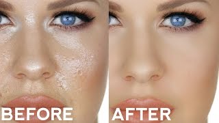 HOW TO FIX / TOUCH UP OILY FOUNDATION!! | SIMPLE TRICK FOR PERFECT ALL DAY MAKEUP!!