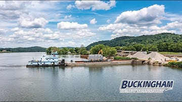 Transformer Delivery (1 of 4) - Unloading Transformers From a Barge on the Ohio River