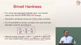 Lecture 15 - Mechanical Properties (Hardness Test) screenshot 3