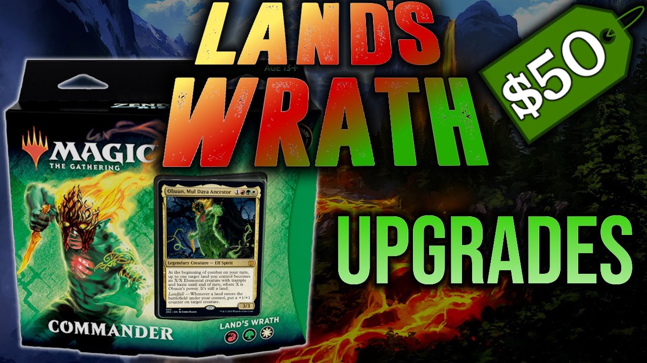 Land's Wrath Precon: $50 Budget Upgrade | Zendikar Rising Precon Power-Up Land's Wrath Precon: $50 Budget Upgrade | Zendikar Rising Precon Power-Up