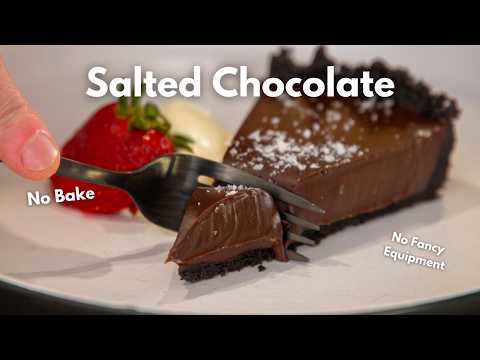 No Bake Salted Chocolate Tart You MUST Make