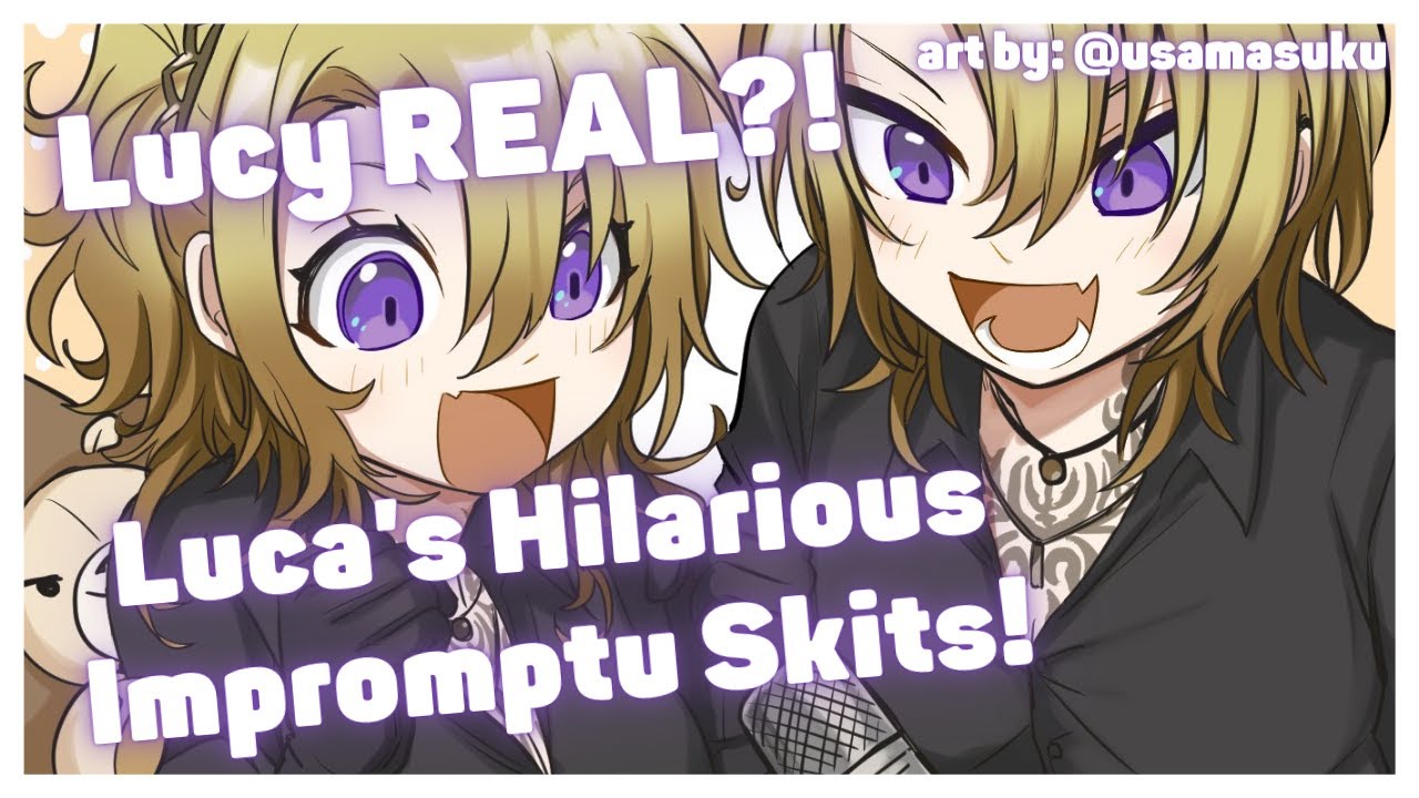 Luca & Lucy make chat lose their minds!【NIJISANJI EN | Luca Kaneshiro】