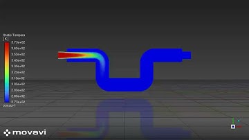 Surface Condensation using Eulerian Wall film Model in ANSYS Fluent.Animation of Temperature Contour